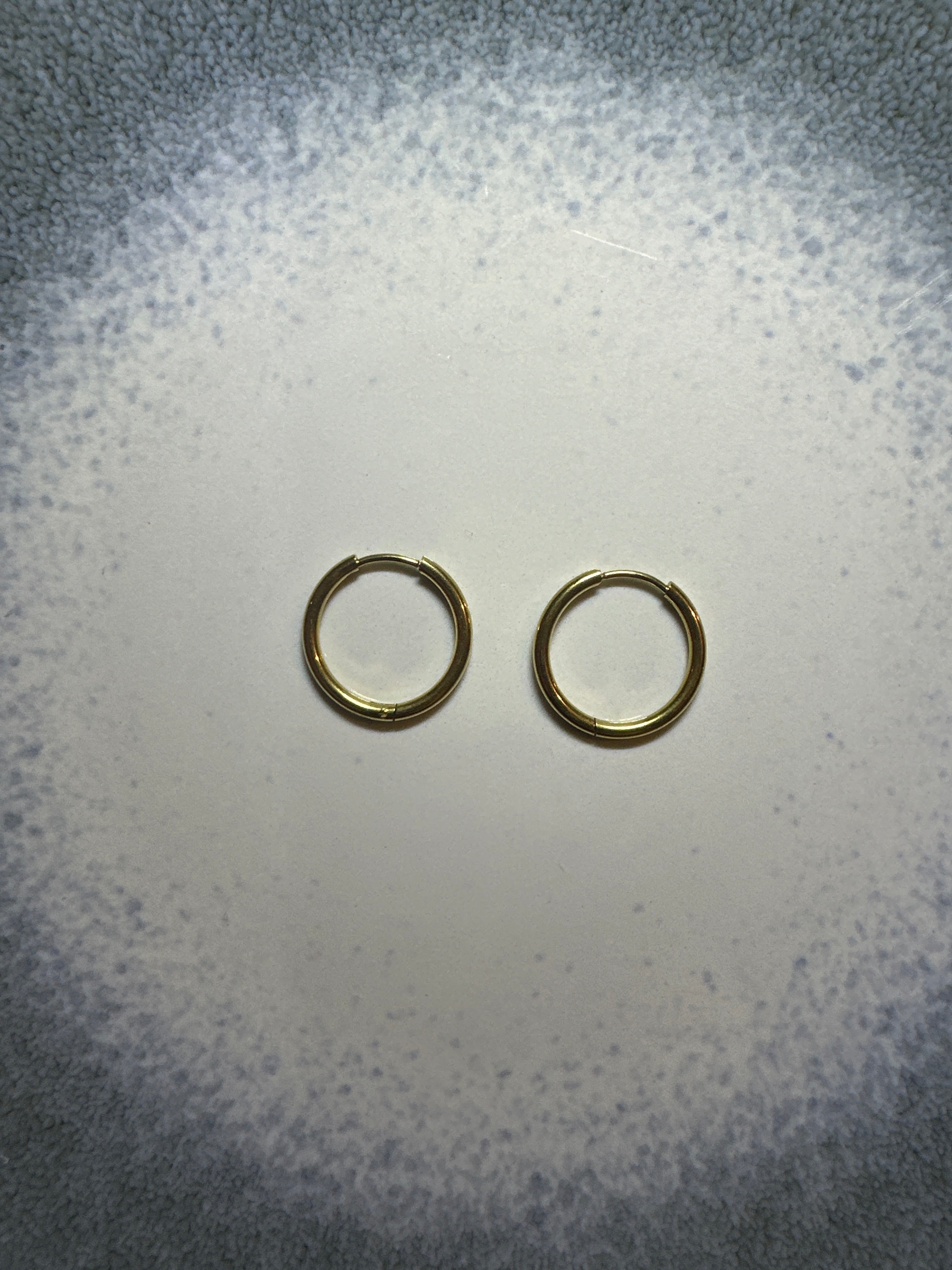 Créoles rondes acier inoxydable