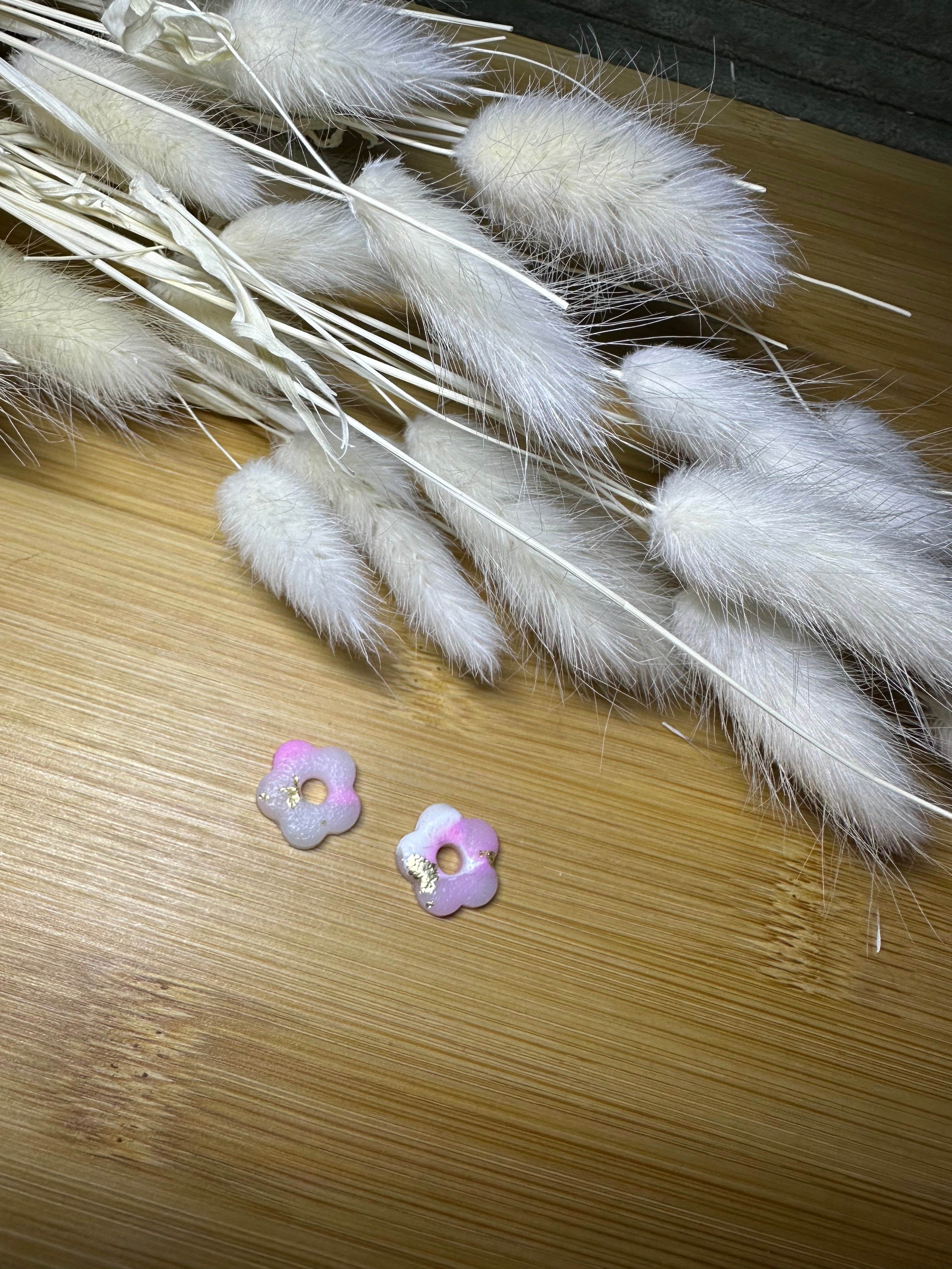 Pampilles mini fleurs mat