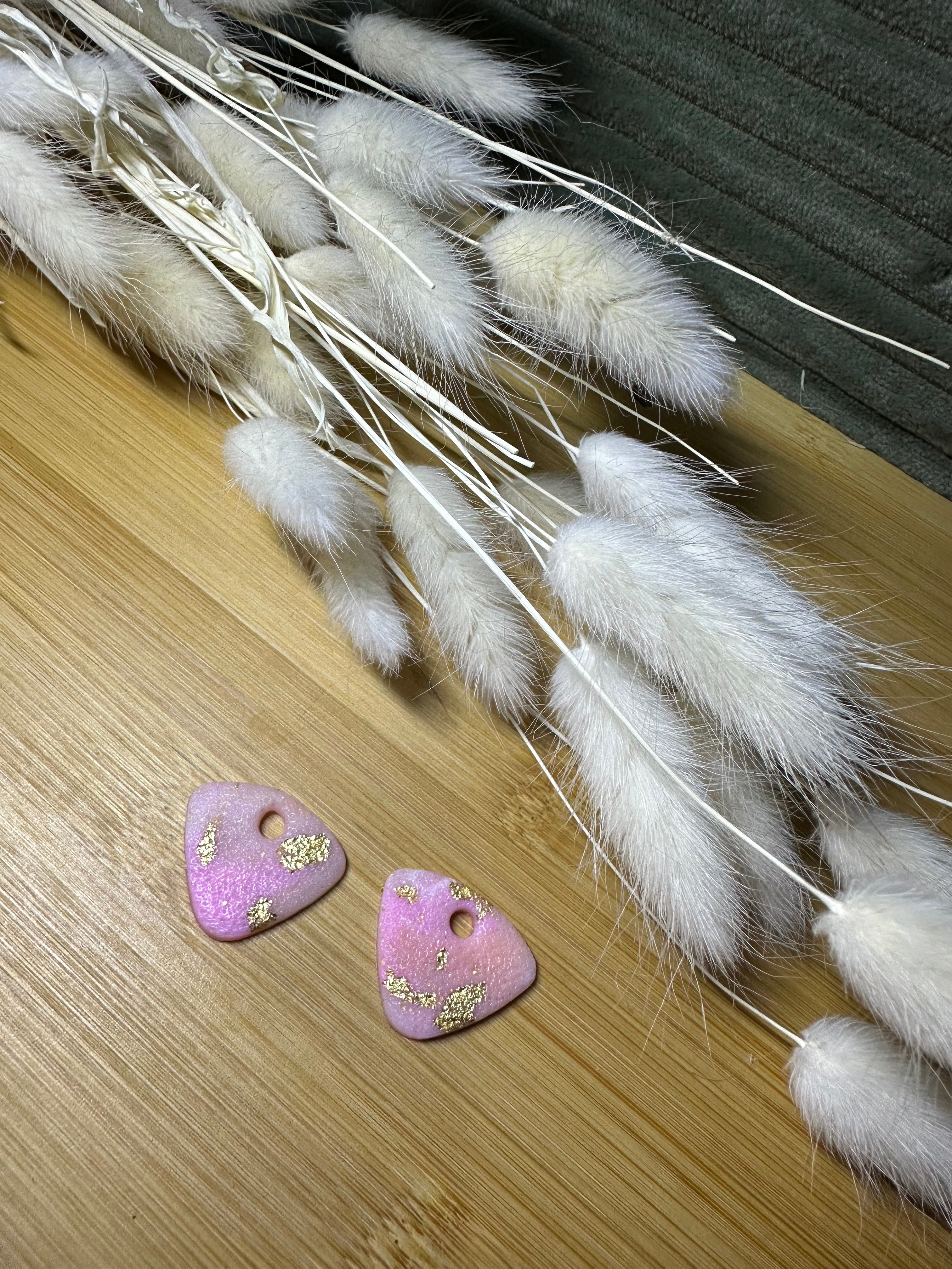 Pampilles triangle texturé et mat