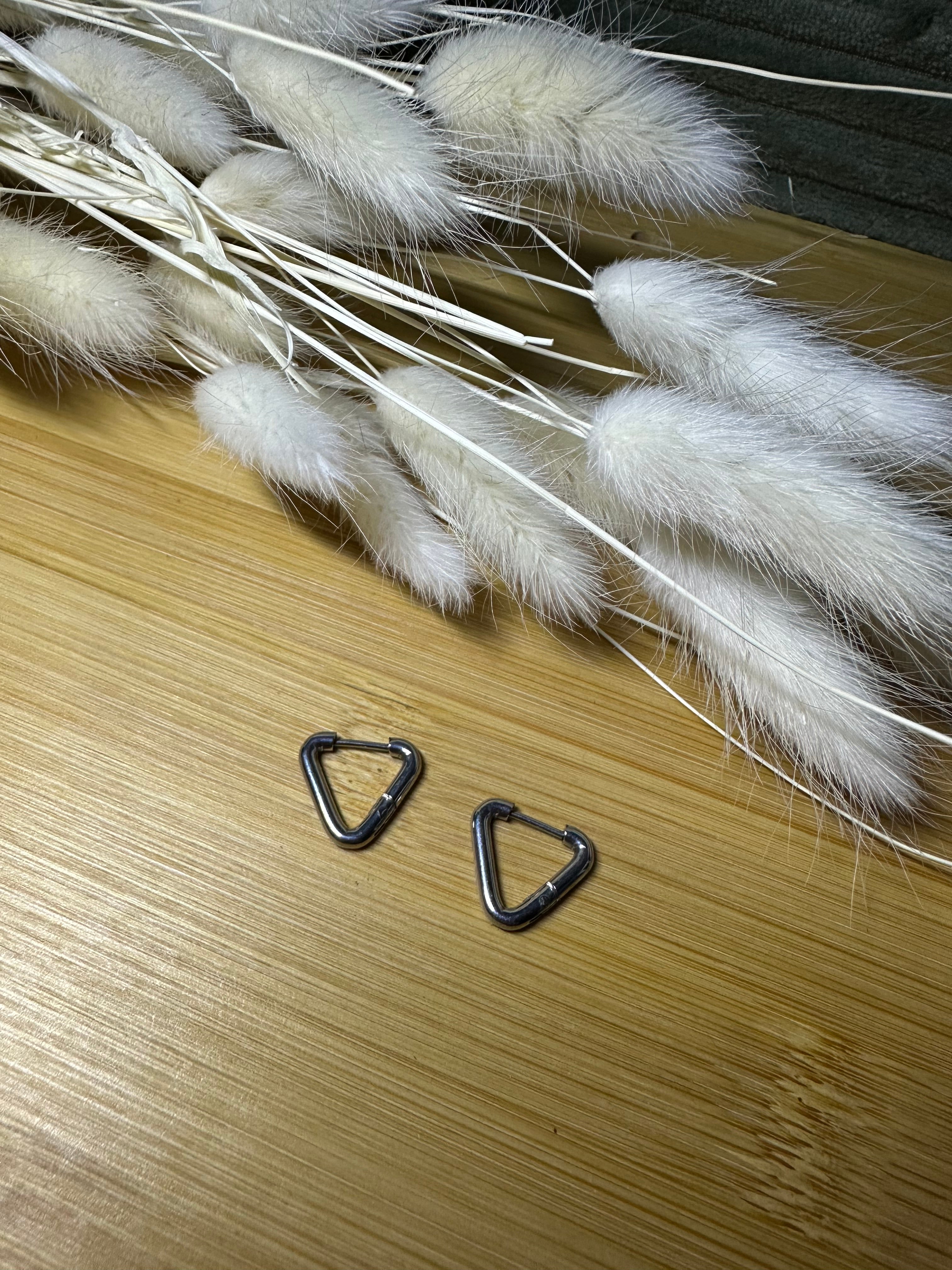 Créoles mini triangle