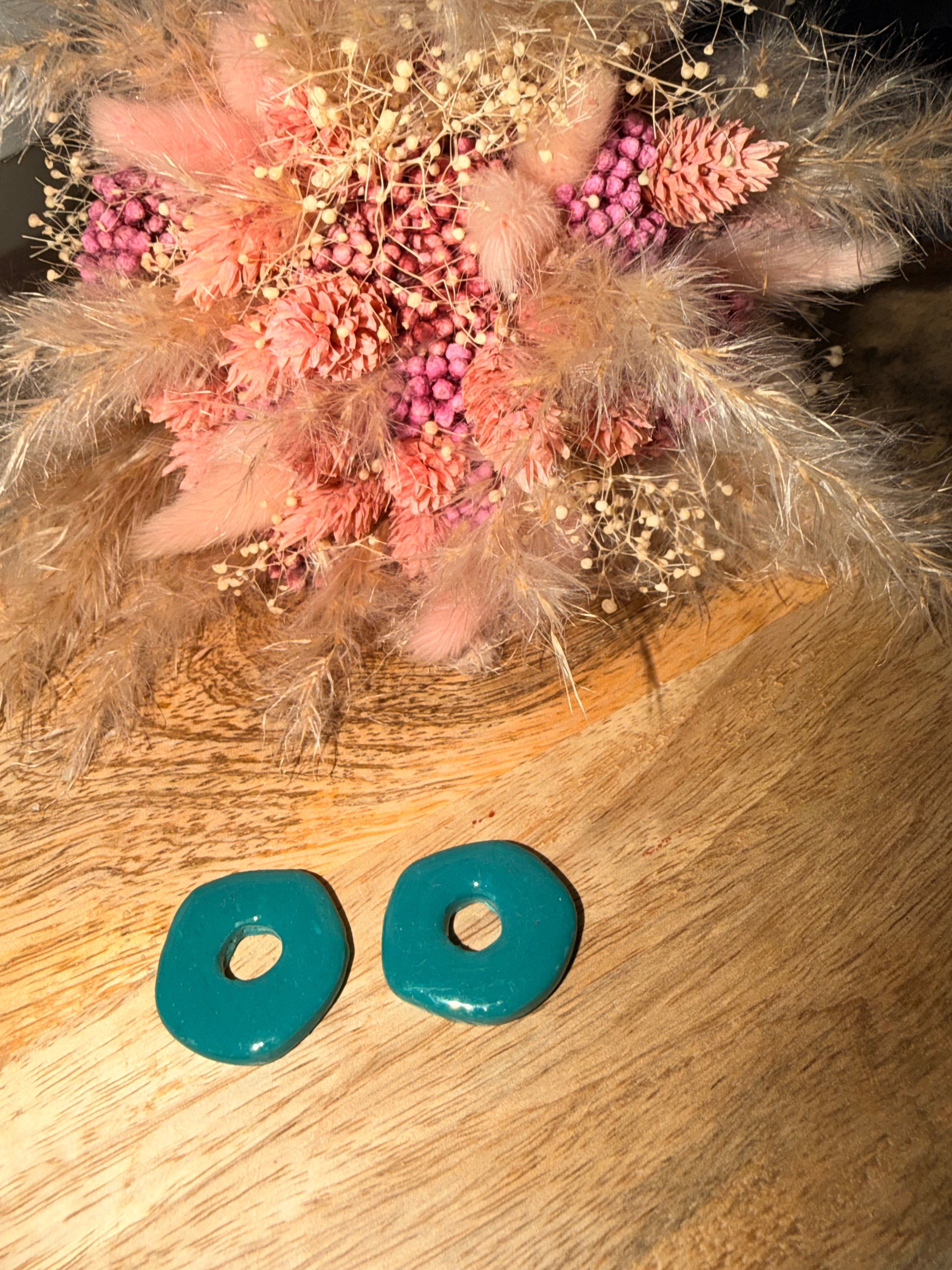 Pampille bleu canard