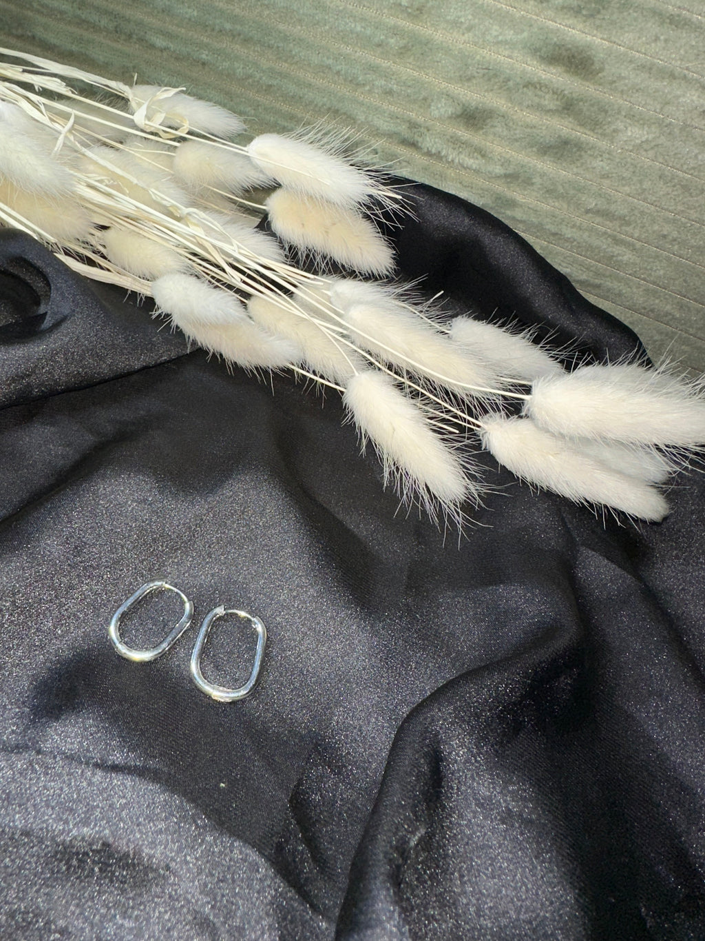 Créoles ovale acier inoxydable